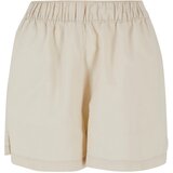 Urban Classics Women's Linen Shorts - Cream | shoptok.hr