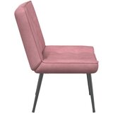  Stolica za opuštanje ružičasta 64x74x84 cm baršun | shoptok.hr