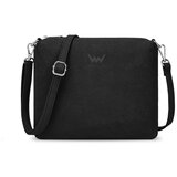Vuch Crossbody torba Coalie Suede Black, 20 x 24 cm Slike