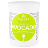 Kallos Cosmetics avocado hranilna maska za lase 1000 ml