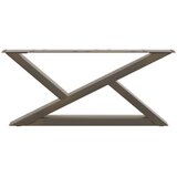  Noge za klub stolić 2 kom. Prirodni čelik 70 x (30-31,3) cm Čelik | shoptok.hr