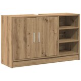 vidaXL Omara za umivalnik Umetni hrast 90 x 29 x 55 cm Konstruiran les, (5000044195) Cene