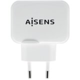 AISENS Cargador USB 17W 5V 3.4A 2XUSB CON CONTROL AI Blanco, (21262298) Cene
