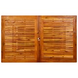  Vrtni blagovaonski stol (160 - 240)x100x75 cm od drva bagrema | shoptok.hr