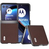 INORCO ABEEL Za Motorola Razr 40 Ultra 5G ovitek za telefon proti praskam iz govejega usnja + trden ovitek za telefon za osebni računalnik, (22035744) Cene