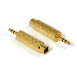 Adapter stereo 6,35mm Z na 3,5mm M