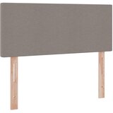  Krevet s prostorom za pohranu s LED-om Sivo-smeđa 120 x 200 cm | shoptok.hr