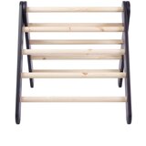 MeowBaby Crni trokut za berbu od borovine 60x60x60 cm Montessori - | shoptok.hr