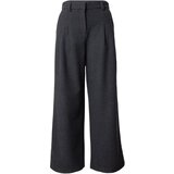 MSCH COPENHAGEN Hlače z naborki 'Seba' temno siva | Shoptok.si