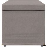  Stolica Taupe 81 x 41 x 40 cm Tkanina in obdelano les, (5000302388) | Shoptok.si