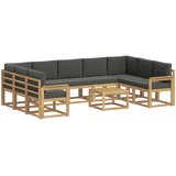  Set vanjskih sofa 10 pcs Bijela i antracit 59 x 59 x 37 cm | Eponuda.ba