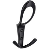 SIRO Garderobna kuka (D x Š x V: 76 x 71 x 161 mm, Crna, Čelik) | shoptok.hr