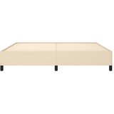  Okvir za krevet bez madraca krem 200x200 cm od tkanine | shoptok.hr