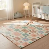 Iplay Pjenasta podloga za igru ​​za djecu 200x150 cm, edukativna, dvostrana, sklopiva + torba Slike