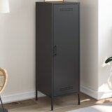 vidaXL Visoka omara črna 36x39x113 cm jeklo Cene