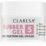 Claresa Rubber Gel Construction Gel UV/LED gel lak za podaljševanje nohtov odtenek 05 12 g | Shoptok.si