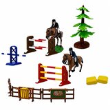  Set Farm Horse Stables Horse Jumping Hills Figures Accessories 69 pcs. | Shoptok.si