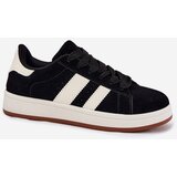 EVENTO Women Sneakers Made Of Eco Suede Black Arlenina | shoptok.hr