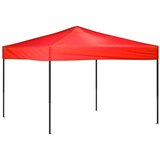  Sklopivi šator za zabave crveni 3 x 3 m | shoptok.hr