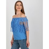 Factory Price Blouse-AT-BZ-1801.87-blue | Shoptok.si