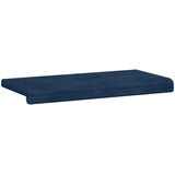  Jastučić za klupu Plišani kord Mornarsko plava Dubina 35 cm | shoptok.hr