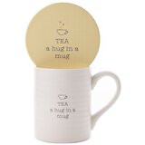 Widdop & Co. love Life - Šolja i podmetač set - Love Life, Tea Hug Cene