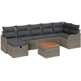  Sjedeća garnitura za vrt 8 kom. poliratan 287,5 x 122,5 x 85 cm | shoptok.hr