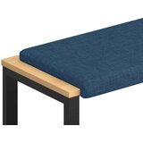  Jastučić za klupu Tkanina Plava Dubina 35 cm | shoptok.hr