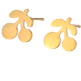  Naušnice Golden Cherry - Zlatna KP21734 | shoptok.hr