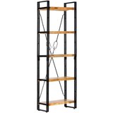  The Living Store Knjižna omara 5-nadstropna 60x30x180 cm trden mangov les - Knjižna Omara, (21431710) | Shoptok.si