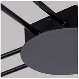 Toolight moderna stropna svjetilka crna 6 krakova led APP521-6C | shoptok.hr