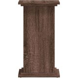 vidaXL Stojalo za rastline rjavi hrast 33x33x60 cm inženirski les | Shoptok.si