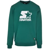 Starter Black Label Sweater majica zelena / bijela