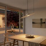  Luster na sajli PIATTO 1xGX53/15W/230V, prečnik 45 cm, bež | Eponuda.com