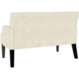 Chesterfield klupa Krema 112 x 65,5 x 75 cm Baršun | Eponuda.ba