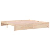  Okvir za krevet od masivnog drva 200 x 200 cm | shoptok.hr