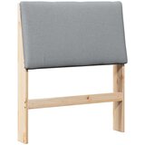  Tapecirani uzglavlje Svijetlo siva 75 cm Čvrsto borovo drvo | shoptok.hr
