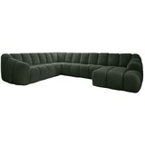 Miuform Tamno zelena kutna garnitura (s lijevim kutom/u obliku slova "U") Shell – | shoptok.hr