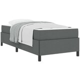  Krevet s opruga kutije Tamno siva Crna 80 x 200 cm | shoptok.hr