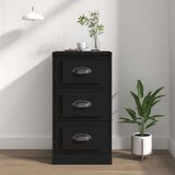  Komoda crna 36x35 5x67 5 cm konstruirano drvo Cijene
