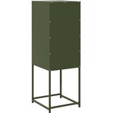  Komoda Maslinasto zelena 36x39x107 cm Hladno valjani čelik | shoptok.hr