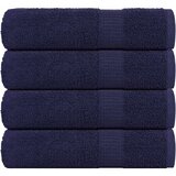  Ručnici za tuširanje FROGN 4 kom tamnoplave boje 70x140 cm 360 g/m² | shoptok.hr
