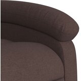  Naslonjač od tkanine tamnosmeđi | shoptok.hr