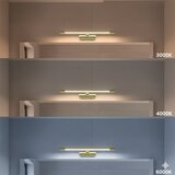  LED kupatilsko osvetljenje za ogledalo KLIMT LED/8W/230V 3000/4000/6000K 40 cm IP44 zlatna | Eponuda.com