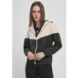 Urban Classics Ladies Arrow Windbreaker Lightpink/black cene