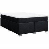 Maison Chic Box spring postelja - Vzmetna postelja z vzmetnico črna 160x200 cm blago SL24436, (21879322) | Shoptok.si