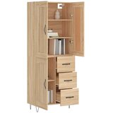  Visoka komoda hrasta sonome 69,5x34x180cm od konstruiranog drva | shoptok.hr