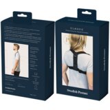 Swedish Posture klasična naramenica za leđa, veličina L-XL, crna | shoptok.hr