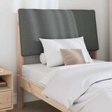  Tapecirani uzglavlje Tamno siva 90 cm Čvrsto borovo drvo | shoptok.hr