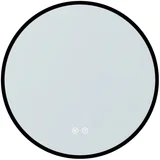 ogledalo LED Magnolia Black R90